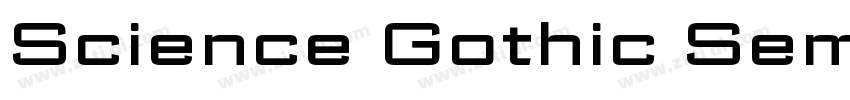 Science Gothic SemiB字体转换 Science Gothic SemiB字体转换